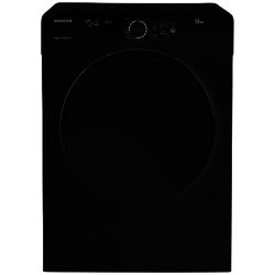 Hoover Vision Tech VTV590NCB Vented Tumble Dryer, C Energy Rating, 9kg Load, Black